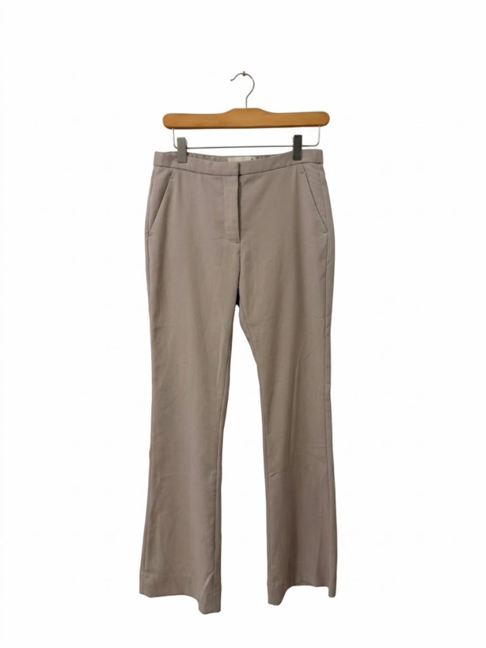 Abercrombie & Fitch Women's Boot Cut Pants in Light Taupe